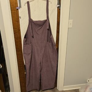 Source Unknown Purple Jumpsuit